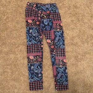 very fun and bright leggings